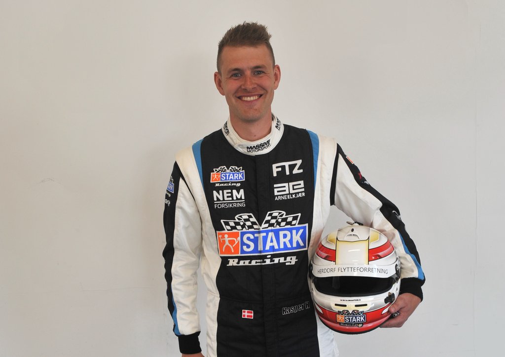 Kasper H. Jensen skal starte fra pole position, når første kvalifikationsheat på Ring Djursland køres søndag middag
